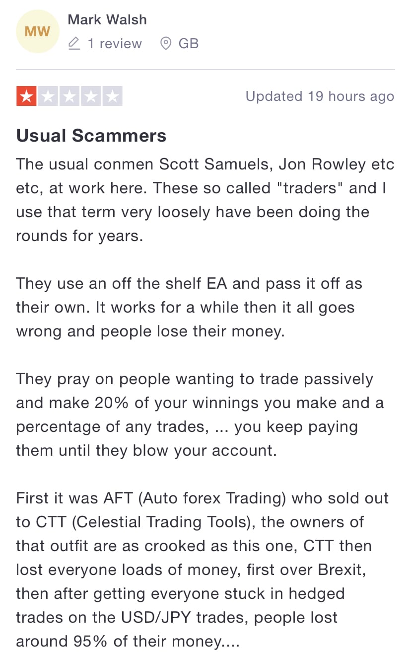 Usual scammers