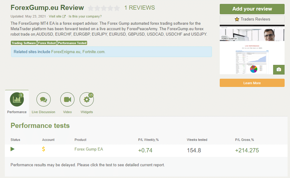 Profile on Forex Peace Army