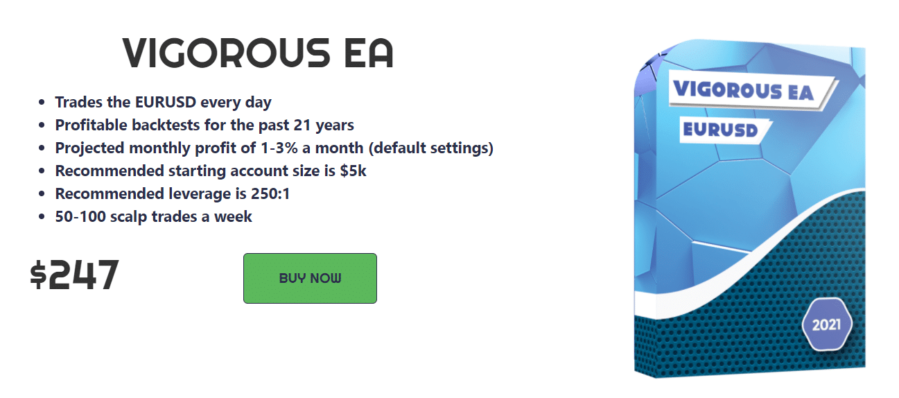 Vigorous EA pricing