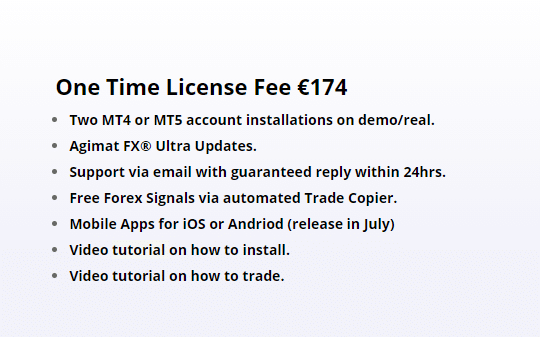 Pricing of Agimat Trading System