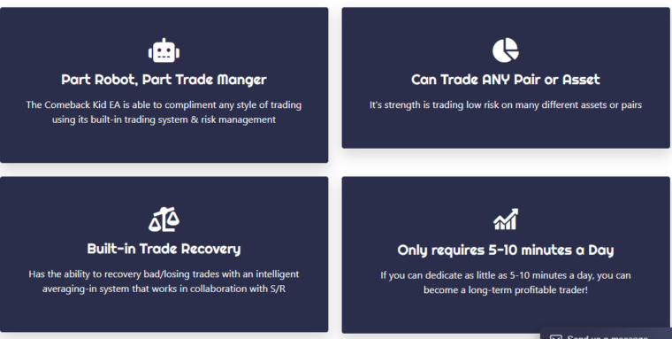 Features of the Comeback Kid EA