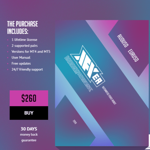 Pricing of XFXEA