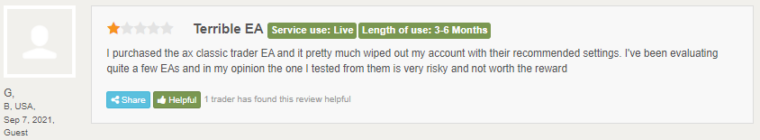 Customer testimonial on FPA