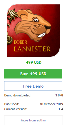 Pricing of the robot on MQL5