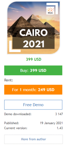The algorithm’s price