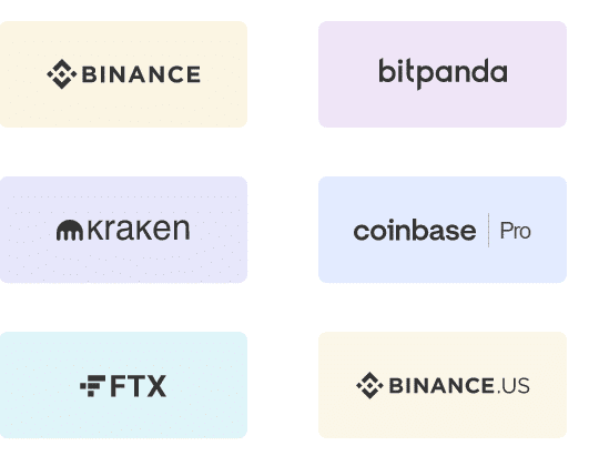 Supported exchanges